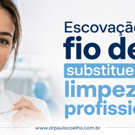 Escovação e fio dental substituem a limpeza profissional