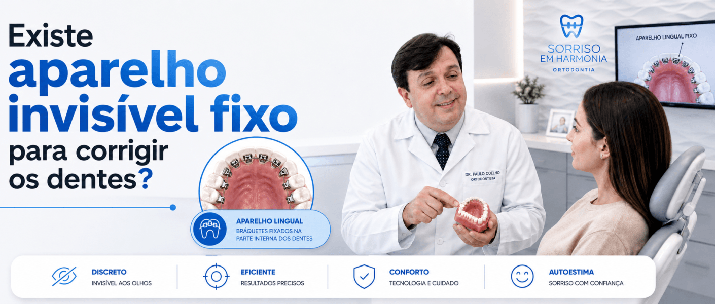 Existe aparelho invisível fix