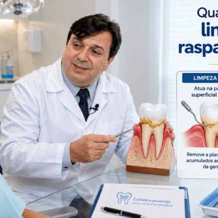 Limpeza Dental ou Raspagem Periodontal