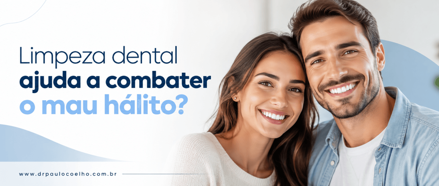 Limpeza dental ajuda a combater o mau hálito