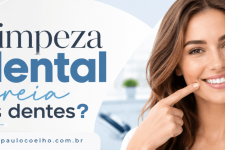 Limpeza dental clareia os dentes