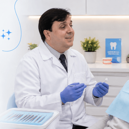 Limpeza dental dói
