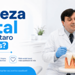 Limpeza dental remove tártaro dos dentes