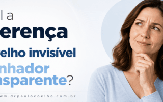 Qual a diferença entre aparelho invisível e alinhador transparente