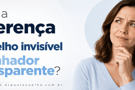 Qual a diferença entre aparelho invisível e alinhador transparente