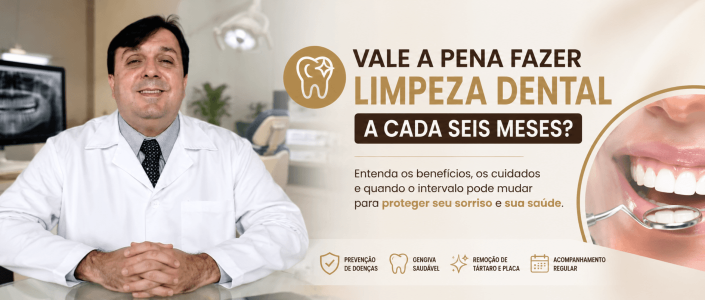 Vale a pena fazer limpeza dental a cada seis meses