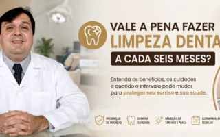 Vale a pena fazer limpeza dental a cada seis meses