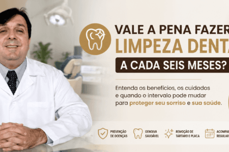 Vale a pena fazer limpeza dental a cada seis meses