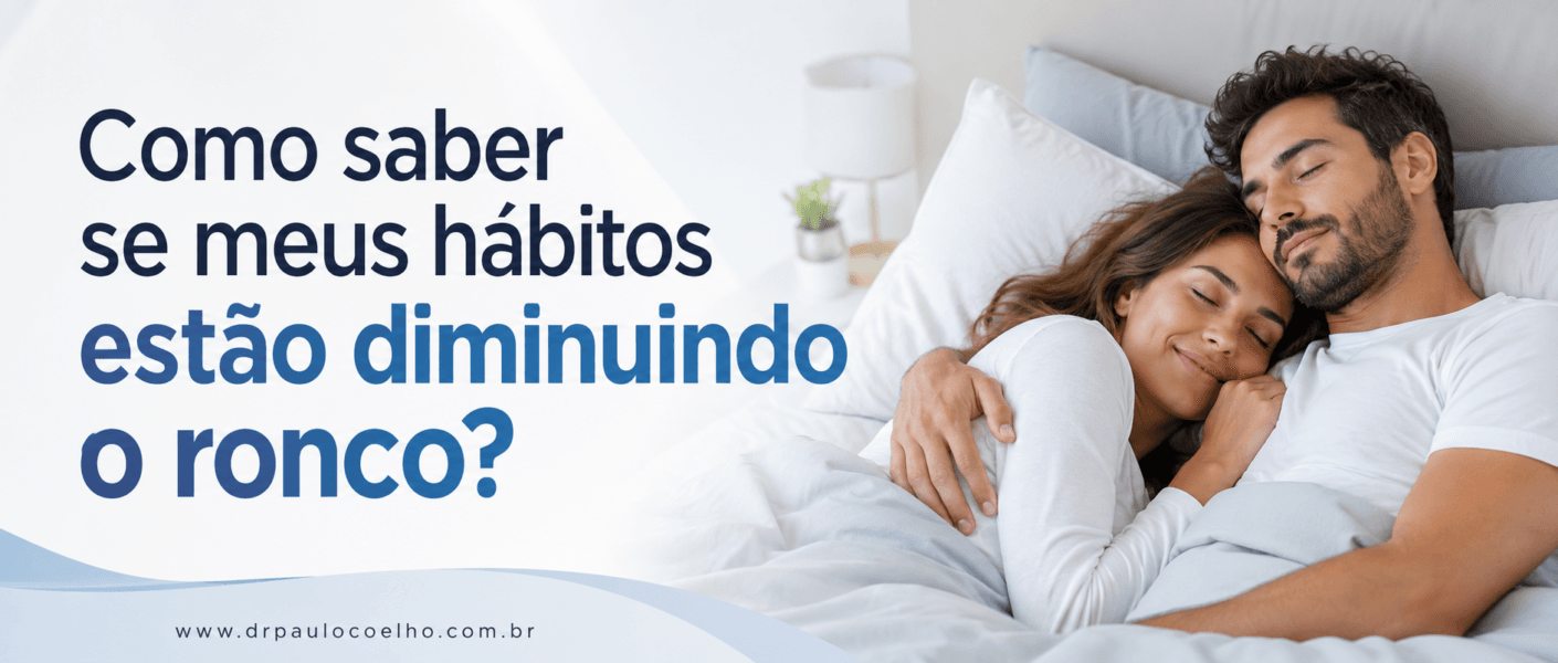 como saber se o ronco está diminuindo