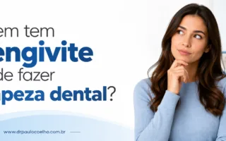 quem tem gengivite pode fazer limpeza dental
